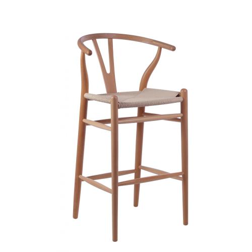 The Wishbone wood bar chair Y chairs replica