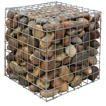 Environment Stone Cage Wall Gabion Box Steel Wire Cloth for Fence Applications