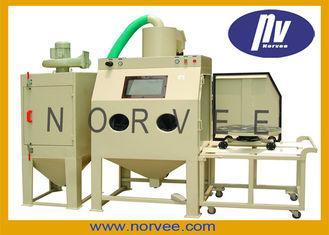 Abrasive Steel Shot Peening Equipment , 220V 50HZ 1.1KW Ind
