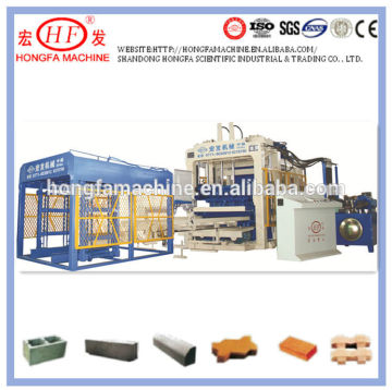 Concrete brick making machine cement block machinery hollow blocks making machine QT4-15 , QT6-15 , QT8-15 , QT10-15 , QT12-15