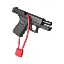 15 Inch Gun Cable Lock with Keyed Padlock