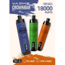 Wholesale Vapme Crown Bar 18000 Pro Max vape Pod