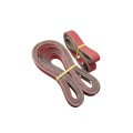 2x72 Cinturones de molienda de lijado de cerámica manual de esmalte