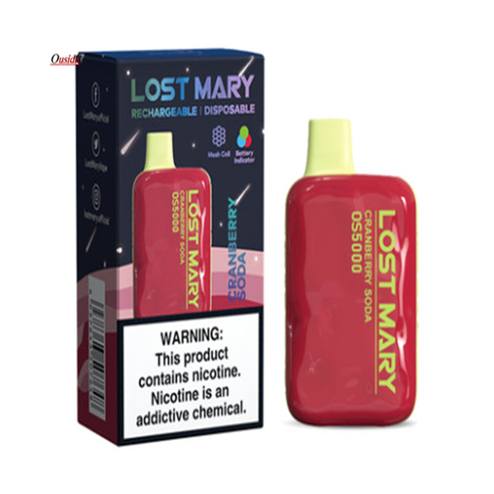 Mất Mary Os5000 Hương vị trái cây Vape dùng một lần