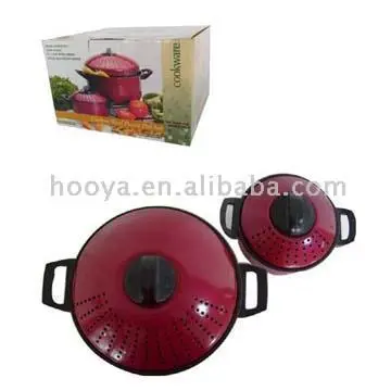 4pcs Carbon Steel Pasta Pot Set