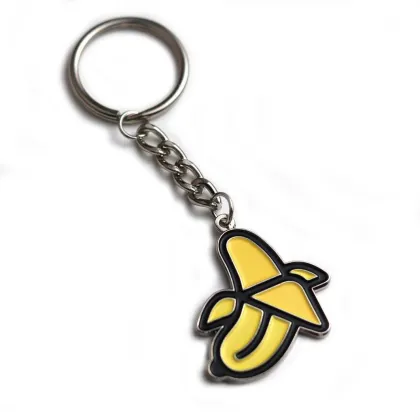 Kawaii Custom Logo Boba Milk Tea Keychain