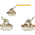 Stainless Steel Ball Valve 15NPT, 2000WOG, Full Port, DN8, 1/4 Inch, 2000 PSI - 2-Piece Design