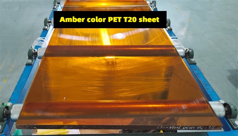 Mataas na kalidad na amber sheet pakyawan