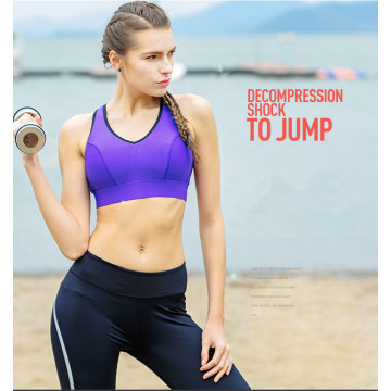 Custom Sublimation Printing Padded Sports Bra