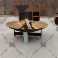 Modern Outdoor Patio Steel Fire Pit