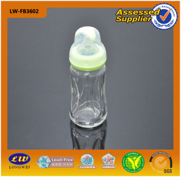 2013 New Product Unbreakable Glass Feeding Bottle