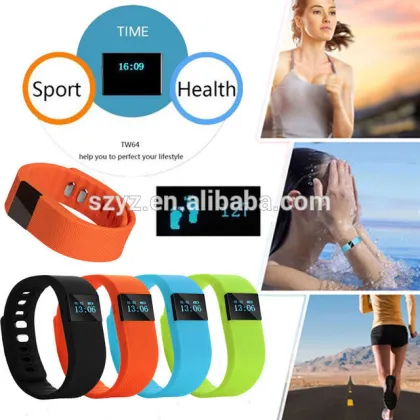 New Hot Bluetooth Wristband Smart Bracelet tw64 for iPhone Samsung Xiaomi Huaiwei