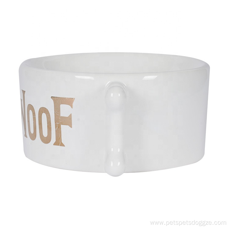 Hot Sale Lovely Ceramic Dog Bowl for Dogs