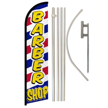 Beach Feather Flags for Barbershop Suppliers