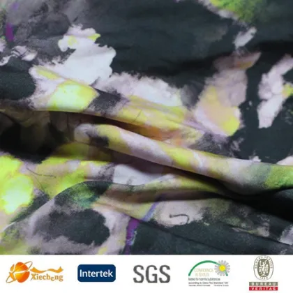 Cupro Fabric Textile Printing Silk Printed Fabric