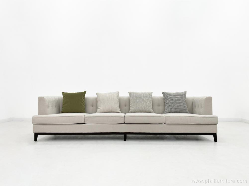 Modern minimalist fabric sofa