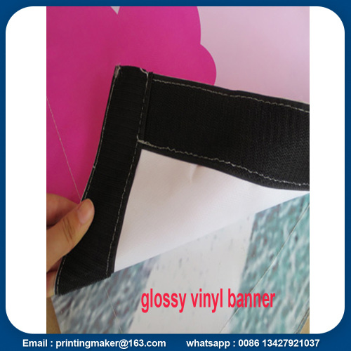 500gsm PVC Banner Trimmed with Velcro Edging