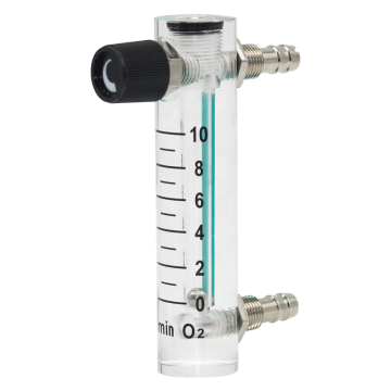 Low Cost Short Acrylic Adjustable Air Flow Meter Rotameter Gas Flowmeter