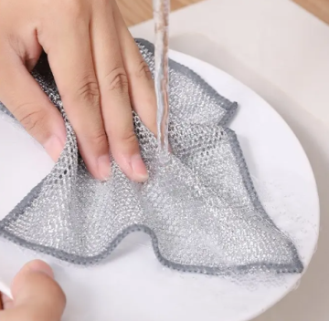 Microfiber Double-Sided Dish Wash Cloth for Easy Rinsing and Cleaning