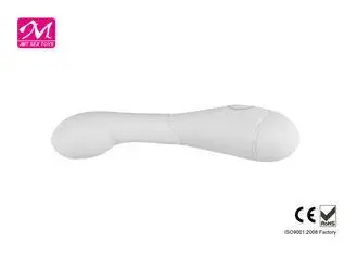 White Silicone Waterproof g Spot Vibrators For Women With R