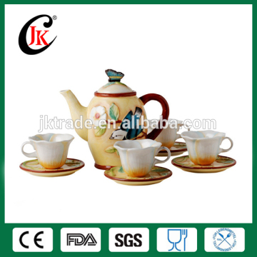 Ceramic Tea Set,Chinese Tea Set,Porcelain Tea Cup Sets,Tea Cup and Saucers