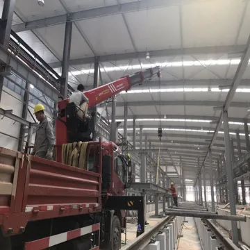 storage steel structure building platform fabrication