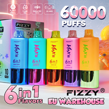 FIZZY MAX III 60000puffs 3-independent-flavor vape