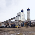 transporter une usine de lots en béton HZS35