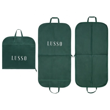 Foldable Zipper Garment Bag for Suits and Dresses - Custom Non Woven Material