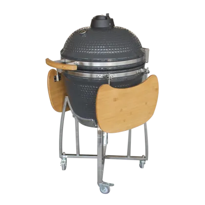 Big Red Green Outdoor Kitchen Barbeque Smoker BBQ Ceramic Kamado Egg Grills