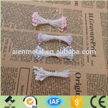 Artificial Flower Stamen Pearlized Craft Cards Cakes Decoration