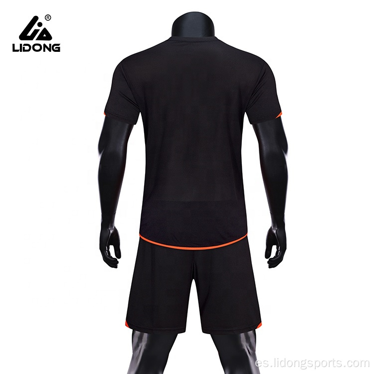 Barato Quick Seco Unisex Sportswear Uniforme de Fútbol