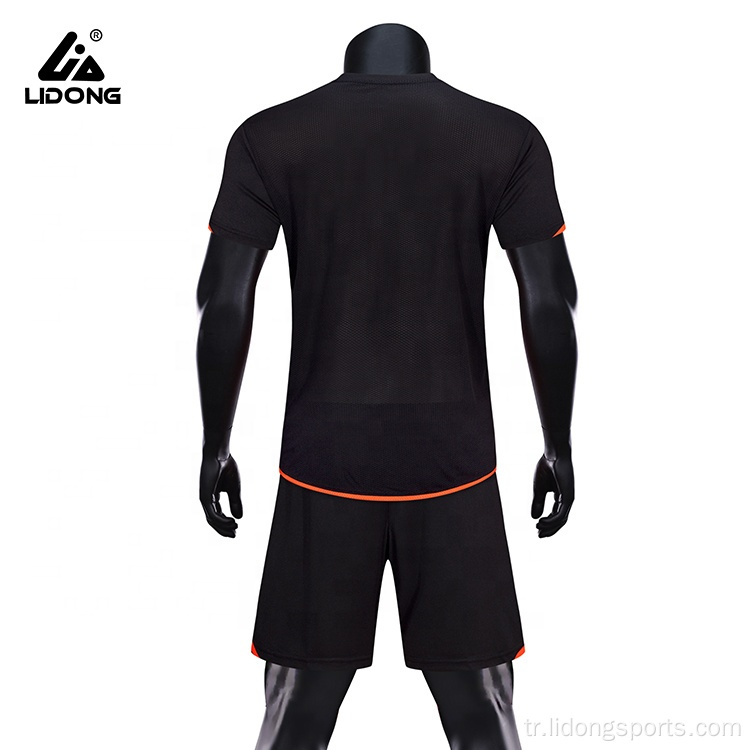 Cheap hızlı kuru unisex spor giyim futbol üniforması