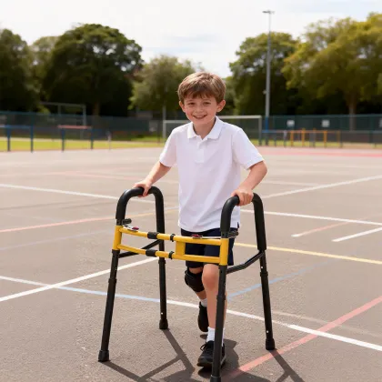 Astronaut Print Folding Walker for Kids