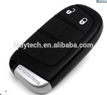 New moder for Dodge Jeep Chrysler 2 button remote key fob case cover blank