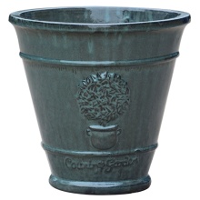 Round Country Garden Vargo Flower Pot