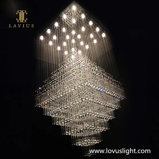 2022 popular k9 crystal custom villa living room chandelier personality creative new decorative modern chandelier