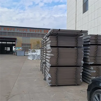 Modern Aluminum Balcony Guardrail with Graphic Design Fence