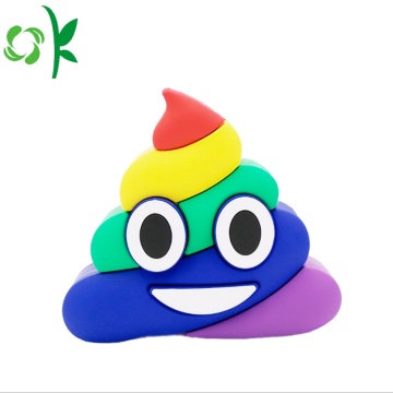 Funny Emoji Silicone Powerbank Case Travel Charg-pal Cover