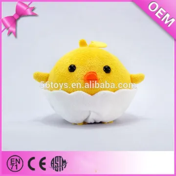 CE certificated custom made plush toy easter chick