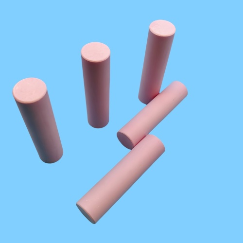 Haste de cerâmica de alumina rosa personalizada