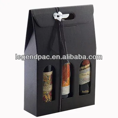 New design top sale craft wine packaging