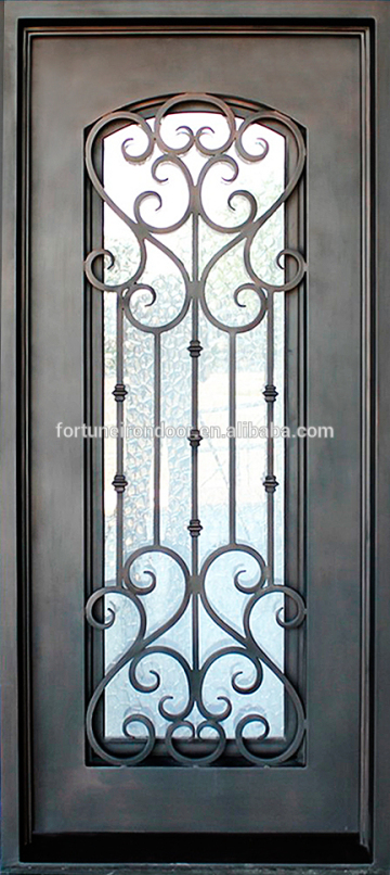 interior single metal door