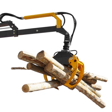 Hydrauliczny rotator drewniany maszyna do chwytania drewna do wykopu i rejestrowania
