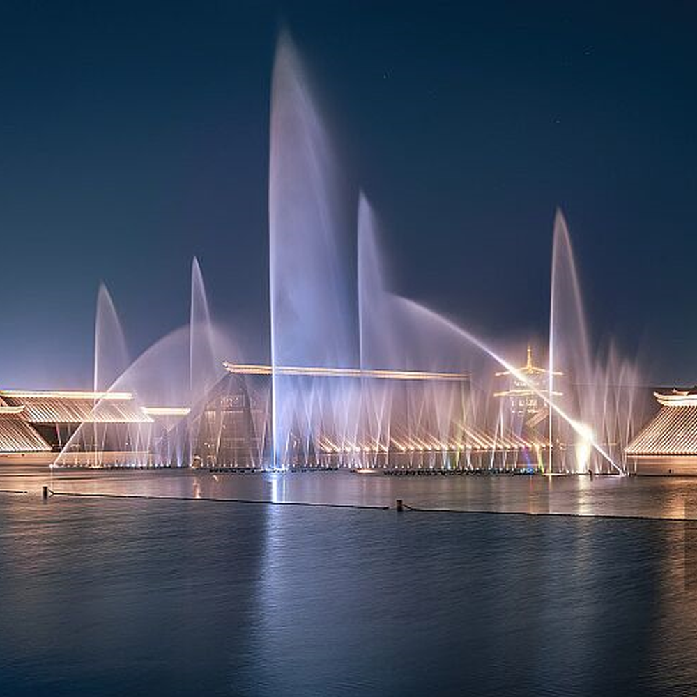 floating water fountain for pool