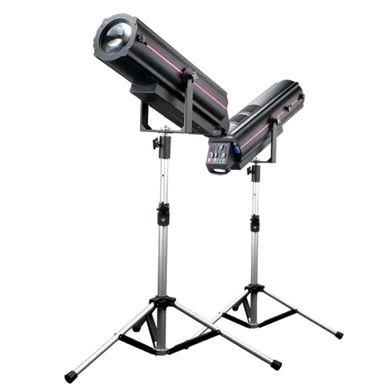 Hot Selling 600W Dimmable LED Follow Spot Light for Stage, Night Bars, DJs, and Disco Events