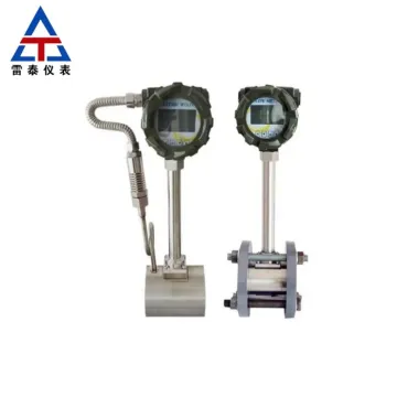 Intelligent steam vortex street flowmeter