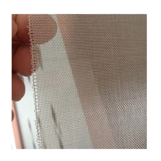 Ultra Fine 80 Micron Pure Silver Wire Mesh for Battery Industry