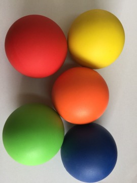 Wholesale Rubber Logo Print Lacrosse Balls NCAA,Field Hockey