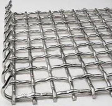 Stainless steel crimped mesh